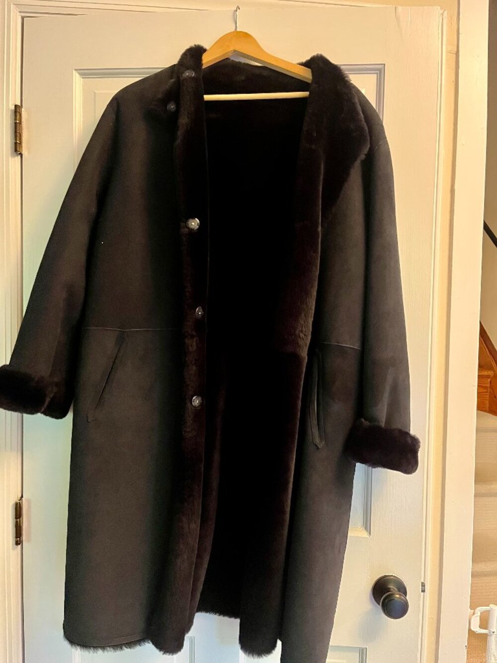 Gerard Darel sheepskin coat